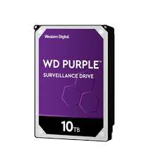 DISCO DURO SATA 10TB (10000GB) ESPECIAL PARA DVR - WESTERN DIGITAL PURPLE PRO